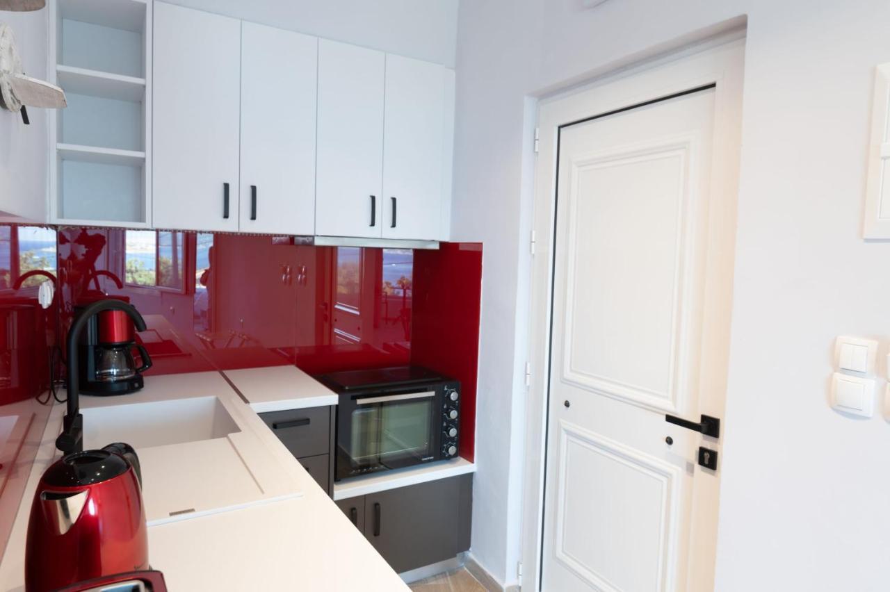 Eleftherias Suites - Near Beach Apartments Marathi  Buitenkant foto