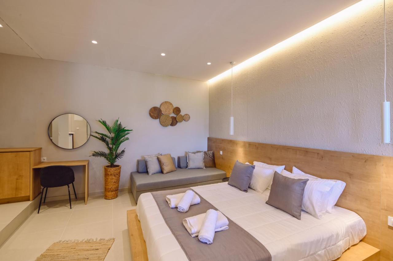 Eleftherias Suites - Near Beach Apartments Marathi  Buitenkant foto