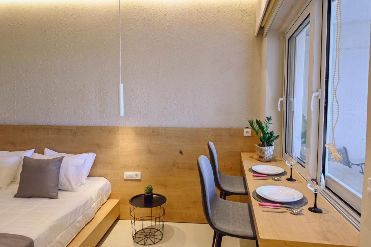 Eleftherias Suites - Near Beach Apartments Marathi  Buitenkant foto