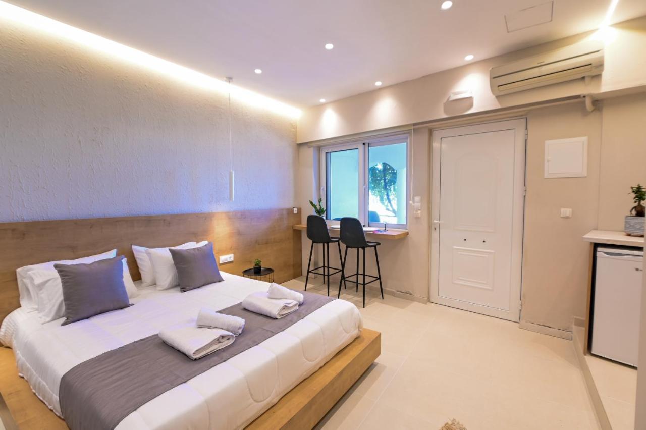 Eleftherias Suites - Near Beach Apartments Marathi  Buitenkant foto